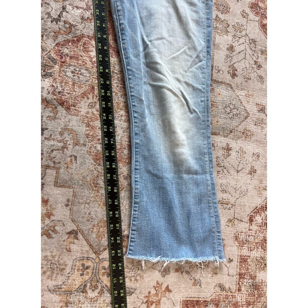 Mother The Hustler Ankle Fray Shaken Not Stirred Denim Jeans Womens Size 28 - Picture 4 of 10